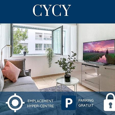 Homey Cycy - New / Free Parking / Hyper-Centre / Proche Geneve Annemasse Εξωτερικό φωτογραφία